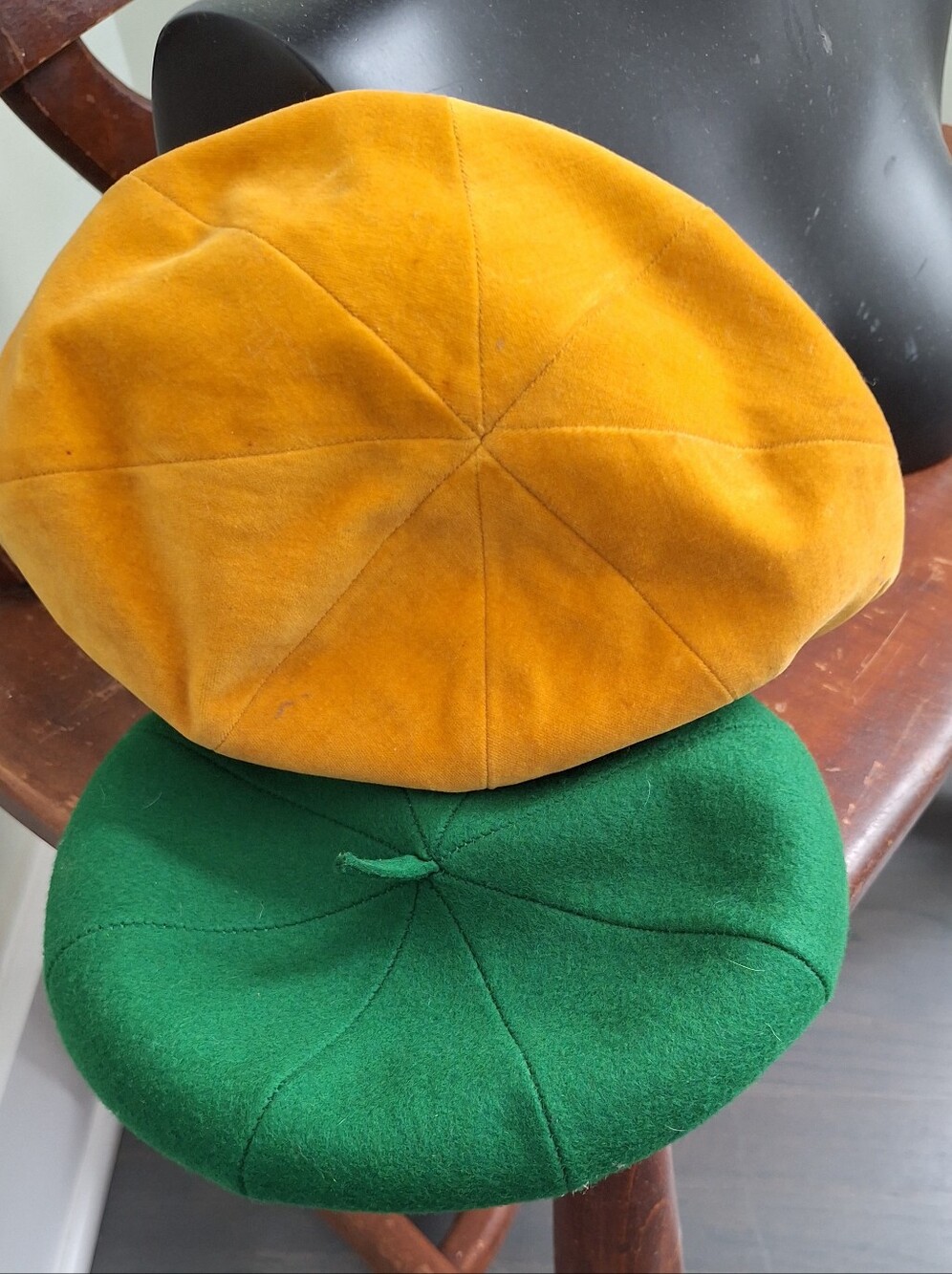 2 Vintage Beret Pre Owned Condition